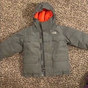 North face winter coat